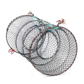 Foldable Shrimp Trap; Three-layer Net Cage; For Crab; Eel; Shrimp And Fish; Outdoor Camping Accessories