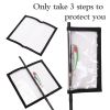 Fishing Lure Wraps 10packs Durable Clear PVC Lure Covers Fishing Hook Covers