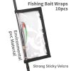 Fishing Lure Wraps 10packs Durable Clear PVC Lure Covers Fishing Hook Covers