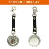 Mini Waterproof Shockproof Compass With Keychain; Emergency Survival Equipment For Outdoor Hiking Camping Adventure