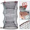 Foldable Shrimp Trap; Three-layer Net Cage; For Crab; Eel; Shrimp And Fish; Outdoor Camping Accessories