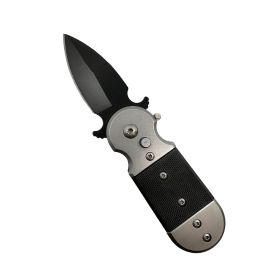 4.75â€ Automatic Knife With Safety Lock (Color: Black)