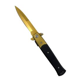 Titanium Knife (Color: Gold Titanium)