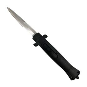 Ultralite ABS Automatic OTF Stiletto Knife (Color: Black)