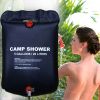 20L/40L Outdoor Portable PVC Shower Bag Water Bag; Camping Hiking Accessories