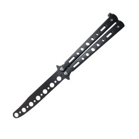 8.75" Butterfly Trainer Knife (Color: Black)